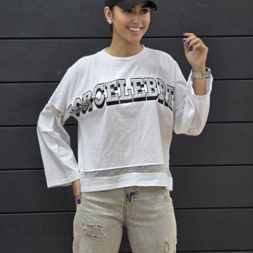 فروش عمده کراپ آستین بلند کد 132671