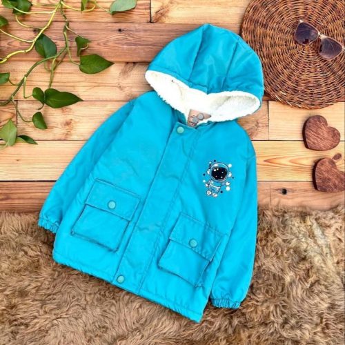 کاپشن آدم فضایی دخترانه کد 134744 - خرید کاپشن و هودی دخترانه عمده