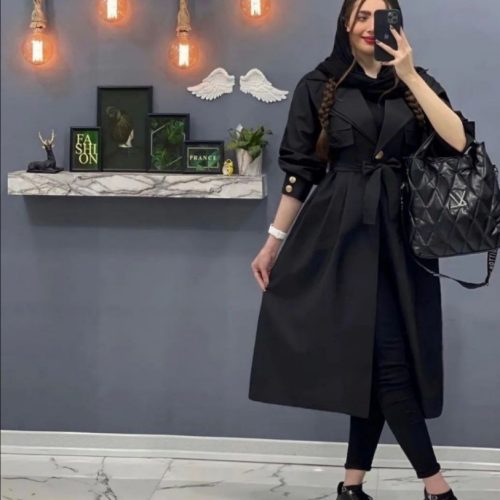 مانتو دانشجویی کد 135102 - خرید مانتو زنانه عمده