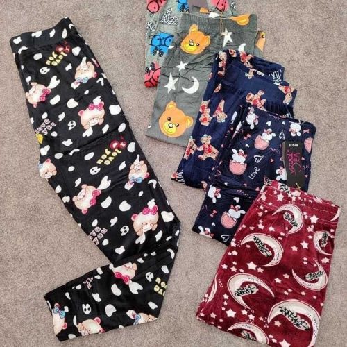 شلوار مخمل عروسکی کد 135403 - خرید شلوار زنانه عمده