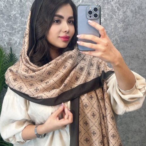 شال مخمل کد 137299 - خرید شال و روسری زنانه عمده