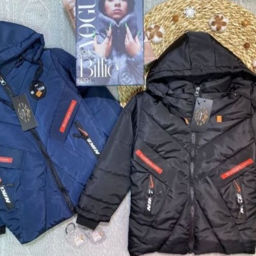 کاپشن پسرانه کد 137386 - خرید کاپشن و هودی پسرانه عمده