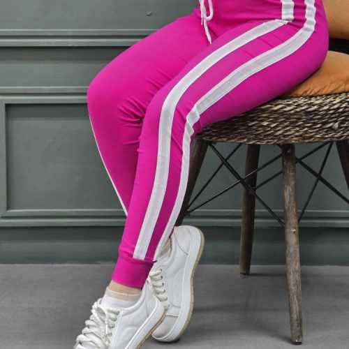 لگ تیپ لاکرا دو نوار کد 137518 - خرید شلوار زنانه عمده