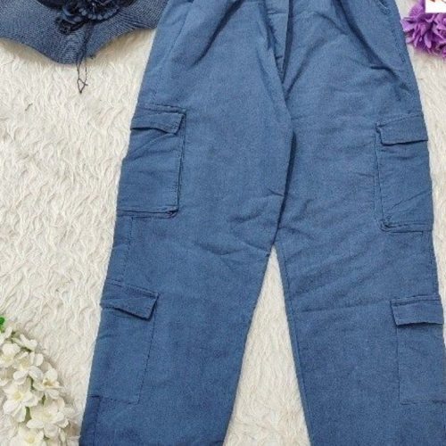شلوار کارگو(۷۰) کد 138321 - خرید شلوار دخترانه عمده