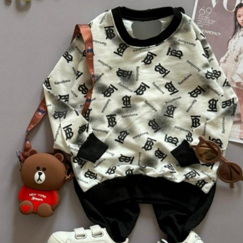 ست بلوز شلوار کد 138398 - خرید ست بلوز شلوار پسرانه عمده