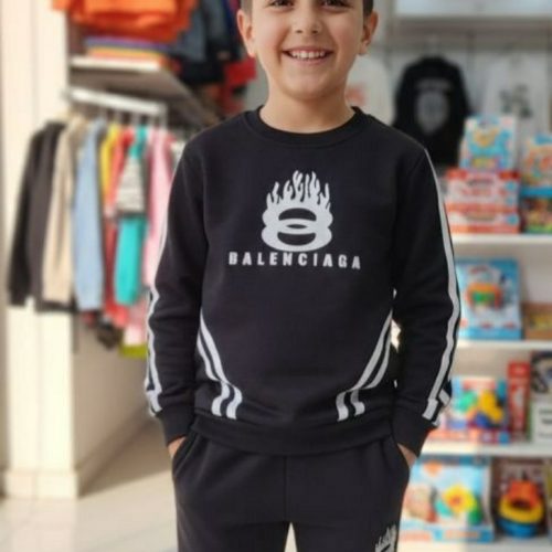 ست بلوز شلوار بالنسیاگا کد 138421 - خرید ست بلوز شلوار پسرانه عمده