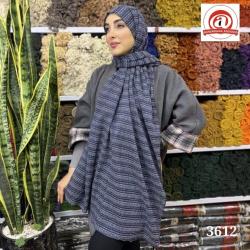 شال پاییزه اکلیلی کد 138873 - خرید شال و روسری زنانه عمده