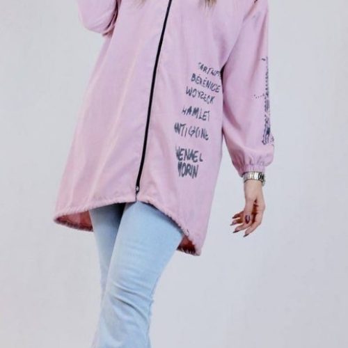 مانتو کلاهدار زنانه کد 140209 - خرید مانتو زنانه عمده