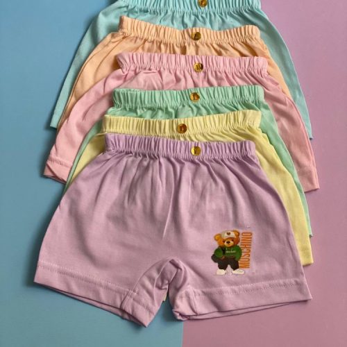 شورت نیم پا دخترانه اعلا کد 141699 - خرید شورت دخترانه عمده