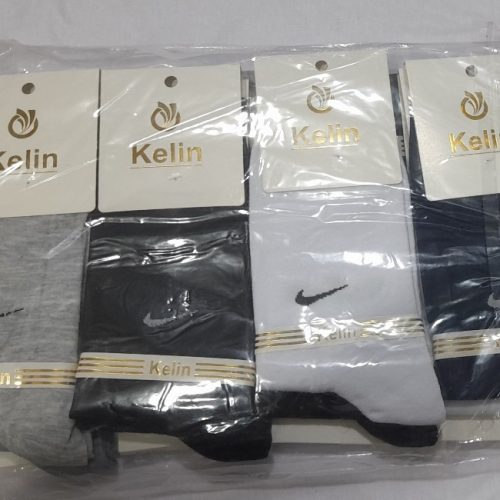 جوراب مردانه ساقه بلند کد 135674 - خرید جوراب مردانه عمده