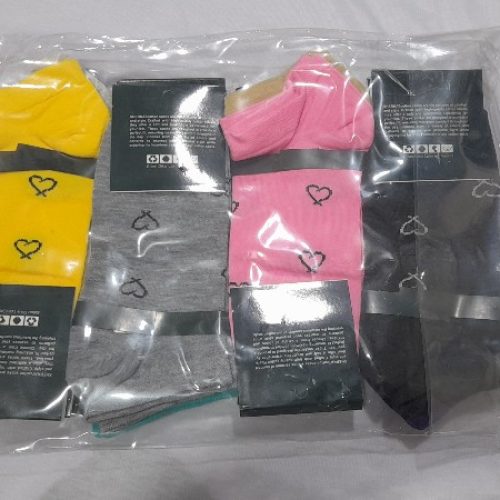 جوراب زنانه نيم ساق کد 135679 - خرید جوراب زنانه عمده