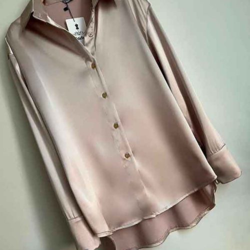 شومیز ساتن کد 139721 - خرید شومیز زنانه عمده