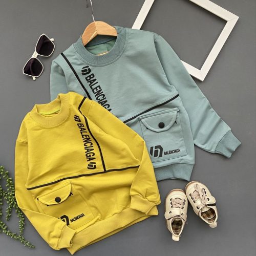 بلوزتک بالسیاکا کد 139083 - خرید بلوز تک پسرانه عمده