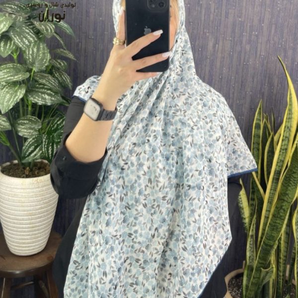 خرید عمده روسری نخی اسپان دست دوز اعلاء