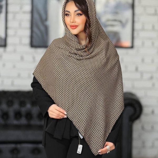 خرید عمده روسری کرپ نخ دست دوز اعلاء
