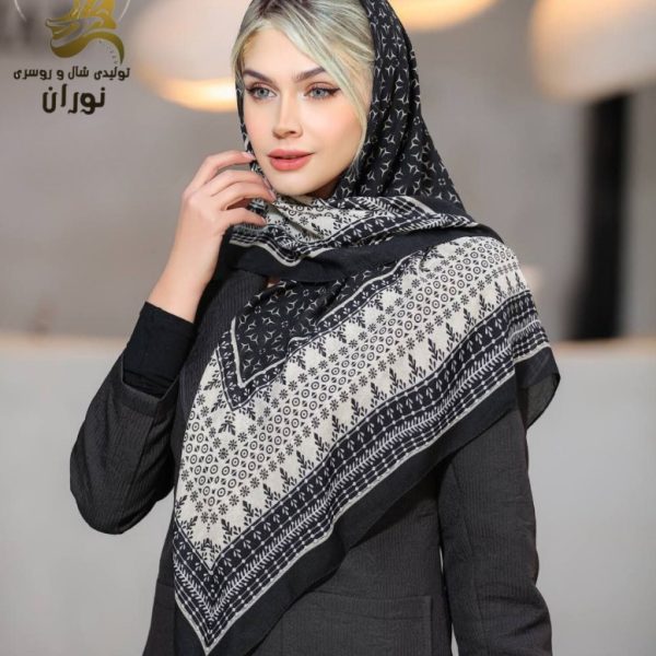 خرید عمده روسری کرپ نخ با کیفیت اعلاء