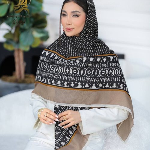 خرید عمده روسری نخی بهاره چرخ دوخت اعلاء - شال و روسری زنانه عمده