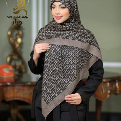 خرید عمده روسری نخی بهاره دست دوز اعلاء - شال و روسری زنانه عمده