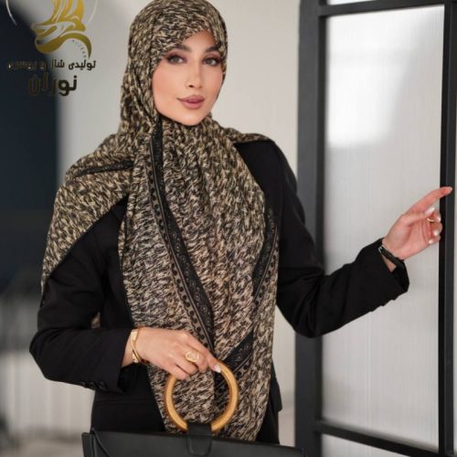 خرید عمده روسری نخی دوردست دوز اعلاء - شال و روسری زنانه عمده