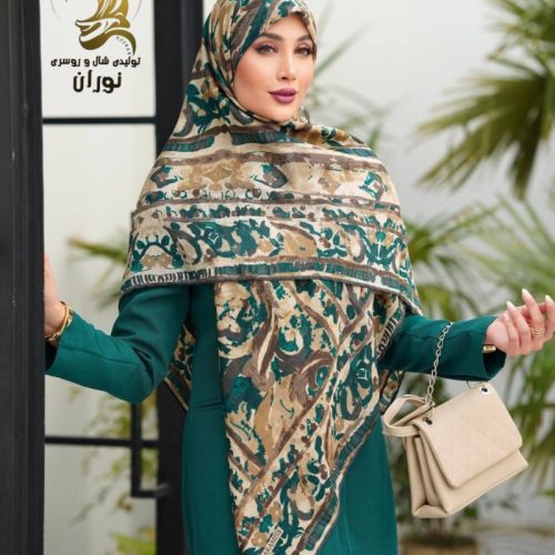 خرید عمده روسری نخی دوردست دوز اعلاء - شال و روسری زنانه عمده