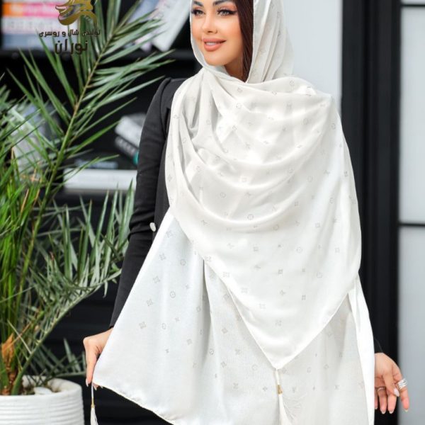 خرید عمده شال مجلسی ژورژت شکرباف اعلاء - شال و روسری زنانه عمده