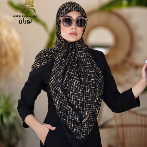 خرید عمده روسری نخی سیااسکارف اعلاء - شال و روسری زنانه عمده