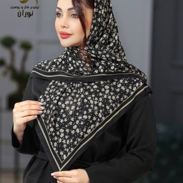 خرید عمده روسری نخی سیااسکارف اعلاء - شال و روسری زنانه عمده