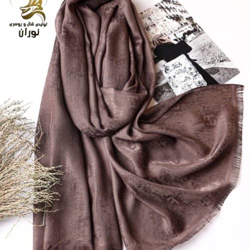 خرید عمده شال ژاکارد پانو طرح فندی اعلاء - شال و روسری زنانه عمده