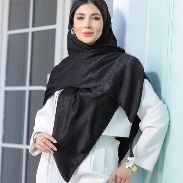 خرید عمده روسری کوپرا پتینه منگوله دار اعلاء - شال و روسری زنانه عمده