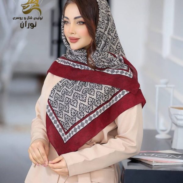 خرید عمده روسری نخی سیااسکارف اعلاء - شال و روسری زنانه عمده
