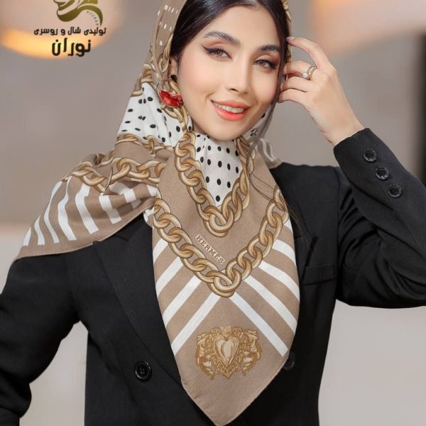 خرید عمده روسری نخی سیااسکارف اعلاء - شال و روسری زنانه عمده