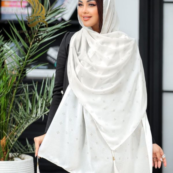 خرید عمده شال مجلسی ژورژت شکرباف اعلاء - شال و روسری زنانه عمده