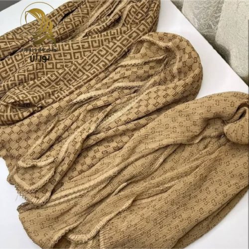 خرید عمده شال نخی وارداتی بهاره اعلاء - شال و روسری زنانه عمده