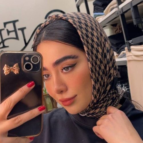 خرید عمده روسری مینی اسکارف نخی اعلاء - شال و روسری زنانه عمده