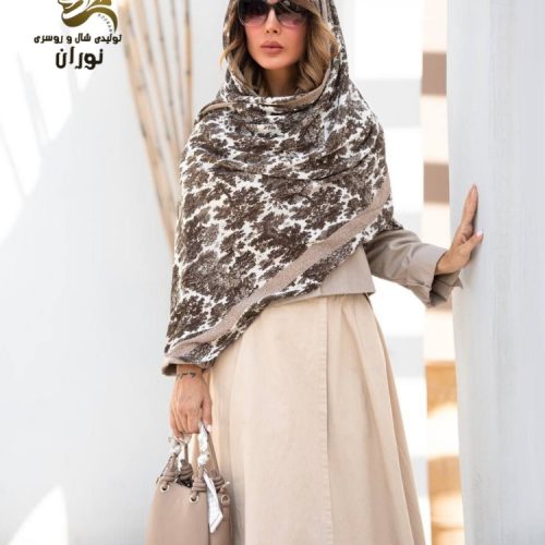 خرید عمده شال نخی پلیسه ریز اعلاء - شال و روسری زنانه عمده