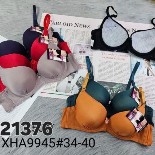 ⚜️سوتین اسفنجی جکدار فنردار⚜️ کد21376 فروش عمده پوشاک