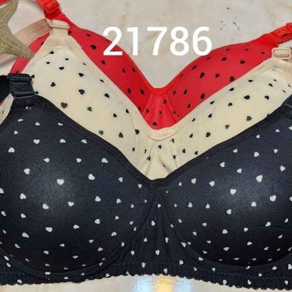 خرید عمده ️سوتین اسفنجی بدون فنر ️ کدa_21786