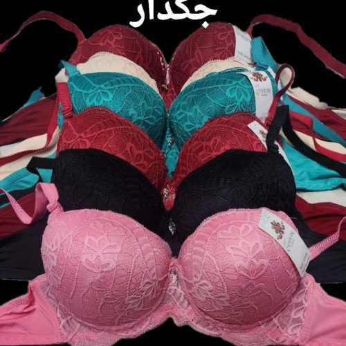 خرید عمده ️سوتین اسفنجی دانتل جکدار اعلاء ️ کد21488