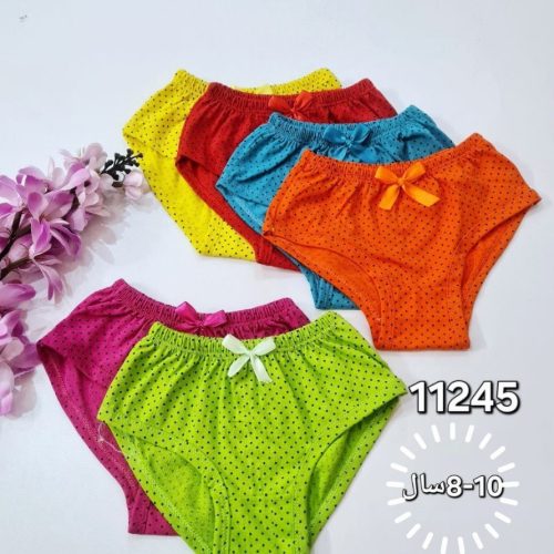 خرید عمده ️شورت نخی اسلیپ دخترانه ️ کدb_11245