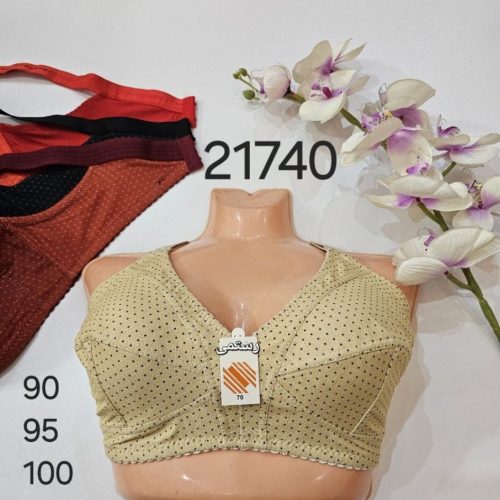 خرید عمده ️سوتین ساتن چاپی زیربافت ️ کد21740