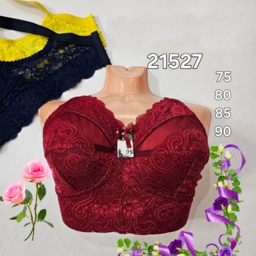 خرید عمده ️سوتین دانتل دالبری کش مخفی زنانه ️ کدd_21527 - سوتین زنانه عمده