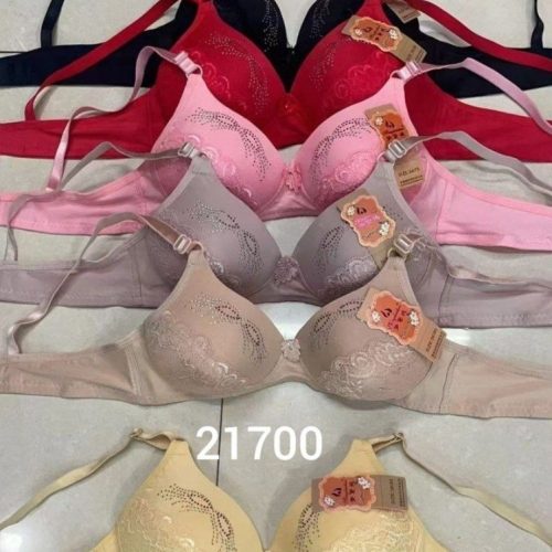 فروش عمده ⚜️سوتین اسفنجی بدون فنر⚜️ کدe_21700 - سوتین زنانه عمده