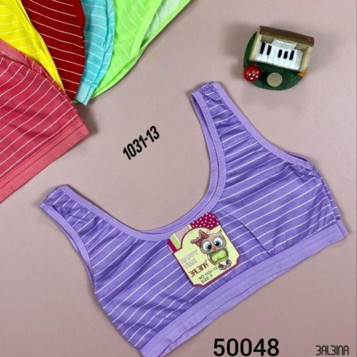 فروش عمده ⚜️نیم تنه گیاهی دخترانه⚜️ کد50048 - سوتین دخترانه عمده