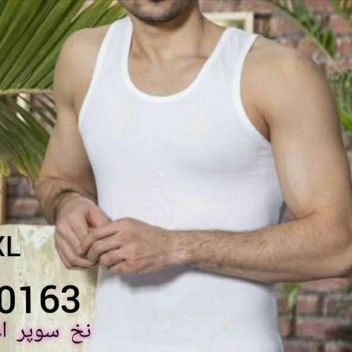فروش عمده ⚜️زیرپوش رکابی نخ سوپر اعلاء مردانه⚜️ کد60163 - زیر پوش مردانه عمده