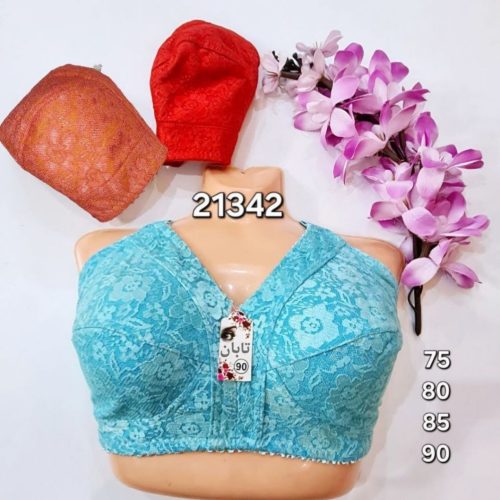 فروش عمده ⚜️سوتین توری زیرنخ باریک⚜️ کدa_21342 - سوتین زنانه عمده