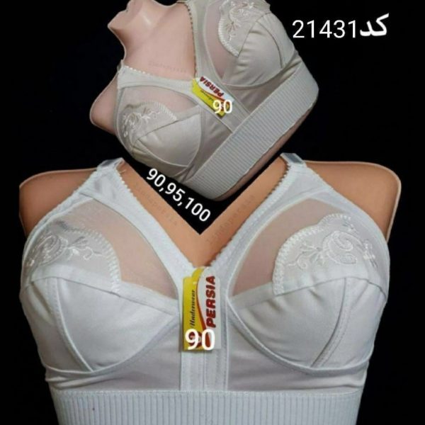 فروش عمده ⚜️سوتین گلدوزی کش پهن رستمی اعلاء⚜️ کد21431 - سوتین زنانه عمده