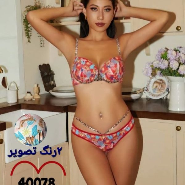 خرید عمده ️ست اسفنجی فنردار هارنسی ️ - شورت و سوتین زنانه عمده