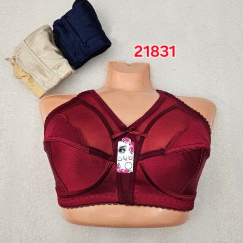 خرید عمده ️سوتین پرلون براق زیرنخی جناق شیشه ای ️ کدc_21831 - سوتین زنانه عمده