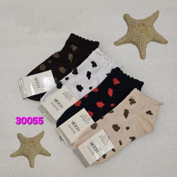 خرید عمده ️جوراب نخی اسپرت زنانه ️ کدb_30055 - جوراب زنانه عمده