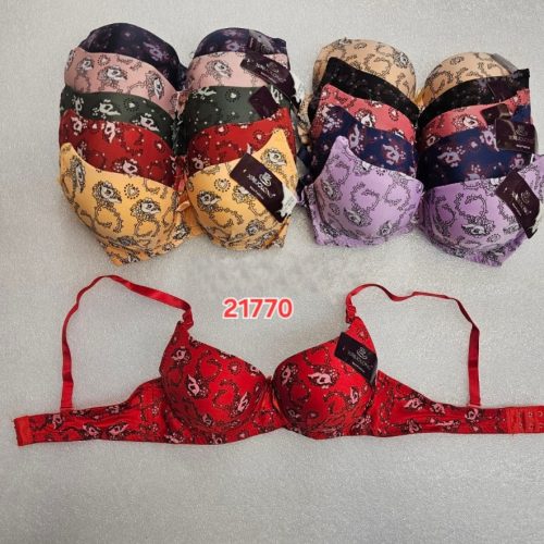 فروش عمده ⚜️سوتین اسفنجی فنردار اعلاء⚜️ کد21539 - سوتین زنانه عمده
